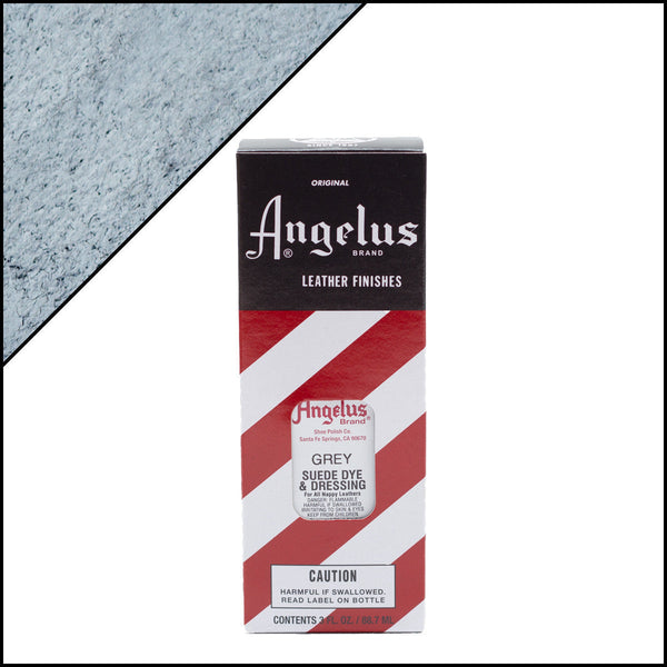 Angelus Suede Dye Grey -mokkanahkaväri, 3 oz