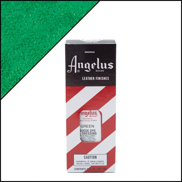 Angelus Suede Dye Green -mokkanahkaväri, 3 oz