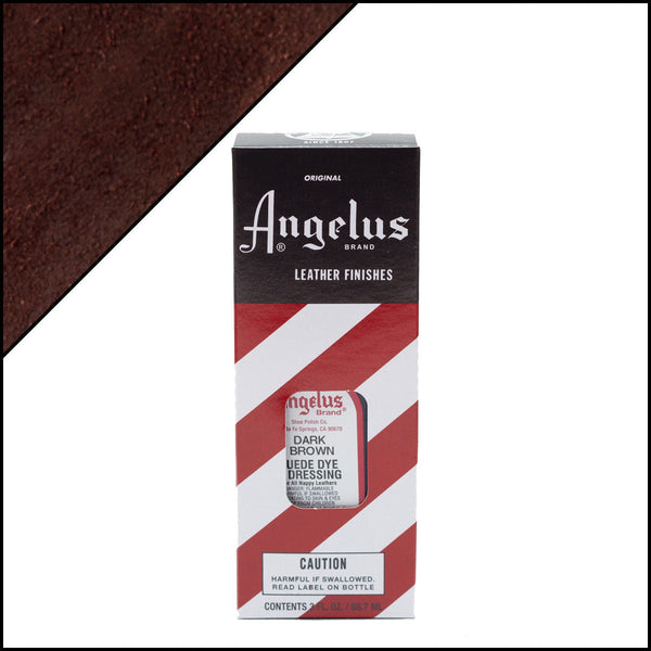Angelus Suede Dye Dark Brown -mokkanahkaväri, 3 oz