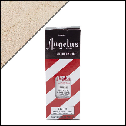 Angelus Suede Dye Beige -mokkanahkaväri, 3 oz