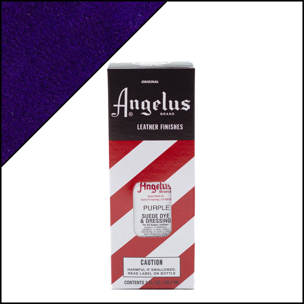 Angelus Suede Dye Purple -mokkanahkaväri, 3 oz