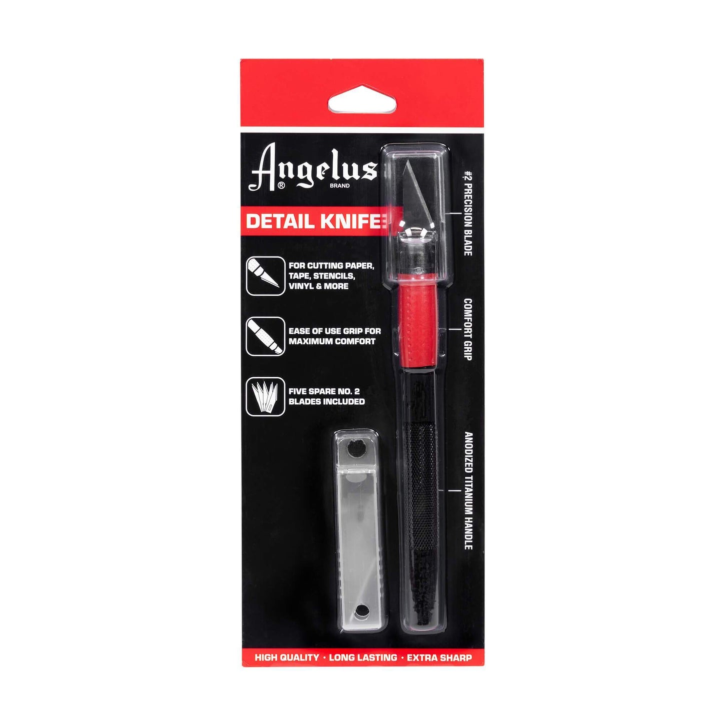 Angelus Detail Knife -tarkkuusveitsi + 5 vaihtoterää