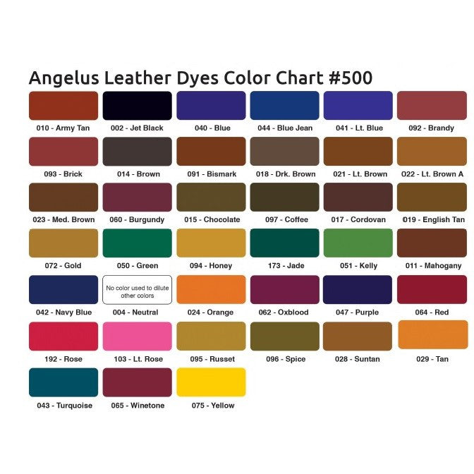 Angelus Leather Dye Russet -nahkaväri, 88 ml