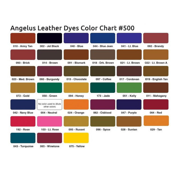 Angelus Leather Dye Honey -nahkaväri, 3 oz