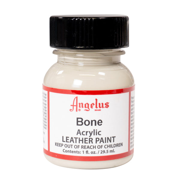 Angelus Leather Paint Bone -nahkamaali
