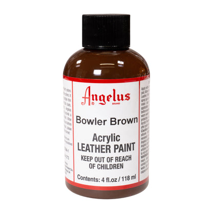 Angelus Leather Paint Bowler Brown -nahkamaali