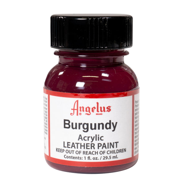 Angelus Leather Paint Burgundy Red -nahkamaali