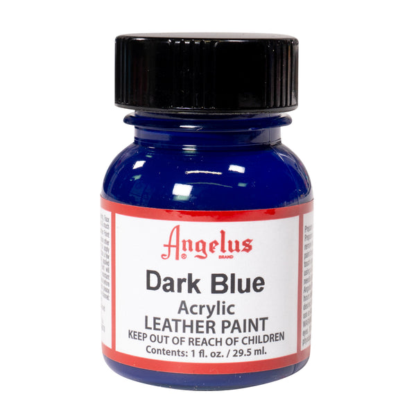 Angelus Leather Paint Dark Blue -nahkamaali