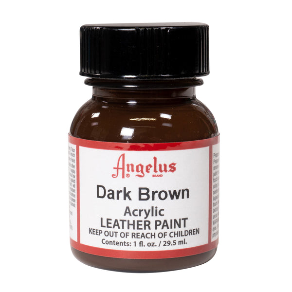 Angelus Leather Paint Dark Brown -nahkamaali