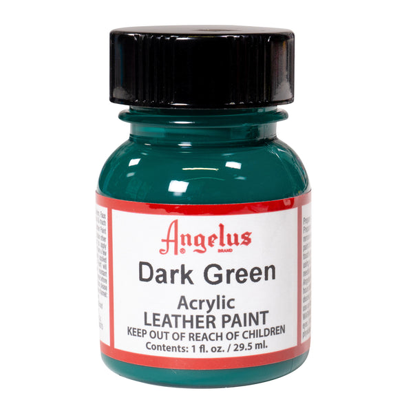 Angelus Leather Paint Dark Green -nahkamaali