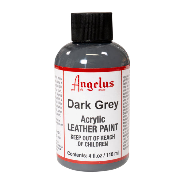 Angelus Leather Paint Dark Grey -nahkamaali