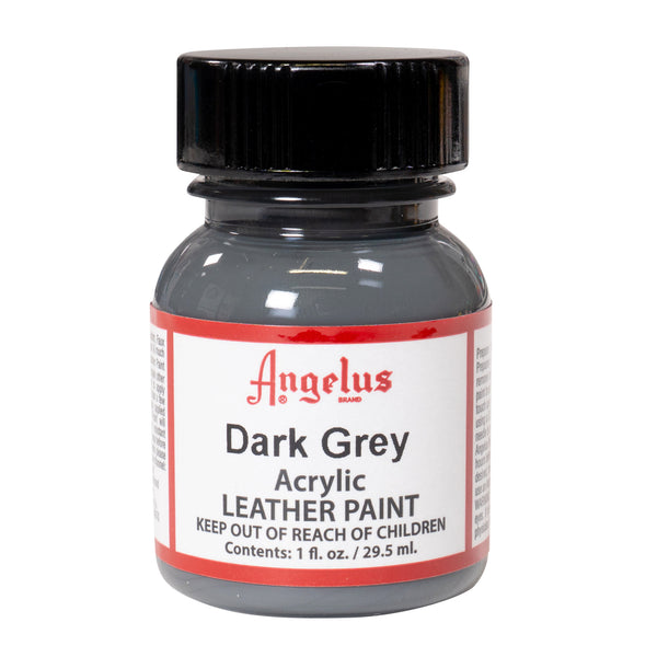 Angelus Leather Paint Dark Grey -nahkamaali
