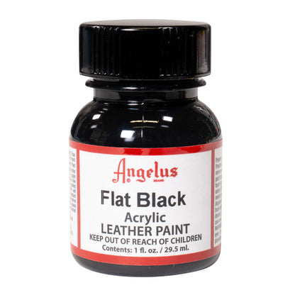 Angelus Leather Paint Flat Black -nahkamaali