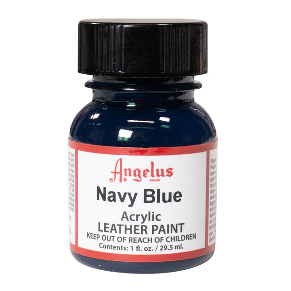 Angelus Leather Paint Navy Blue -nahkamaali