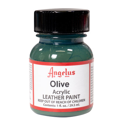 Angelus Leather Paint Olive Green -nahkamaali