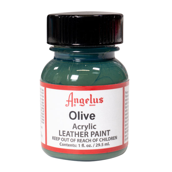 Angelus Leather Paint Olive Green -nahkamaali