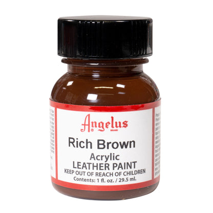 Angelus Leather Paint Rich Brown -nahkamaali