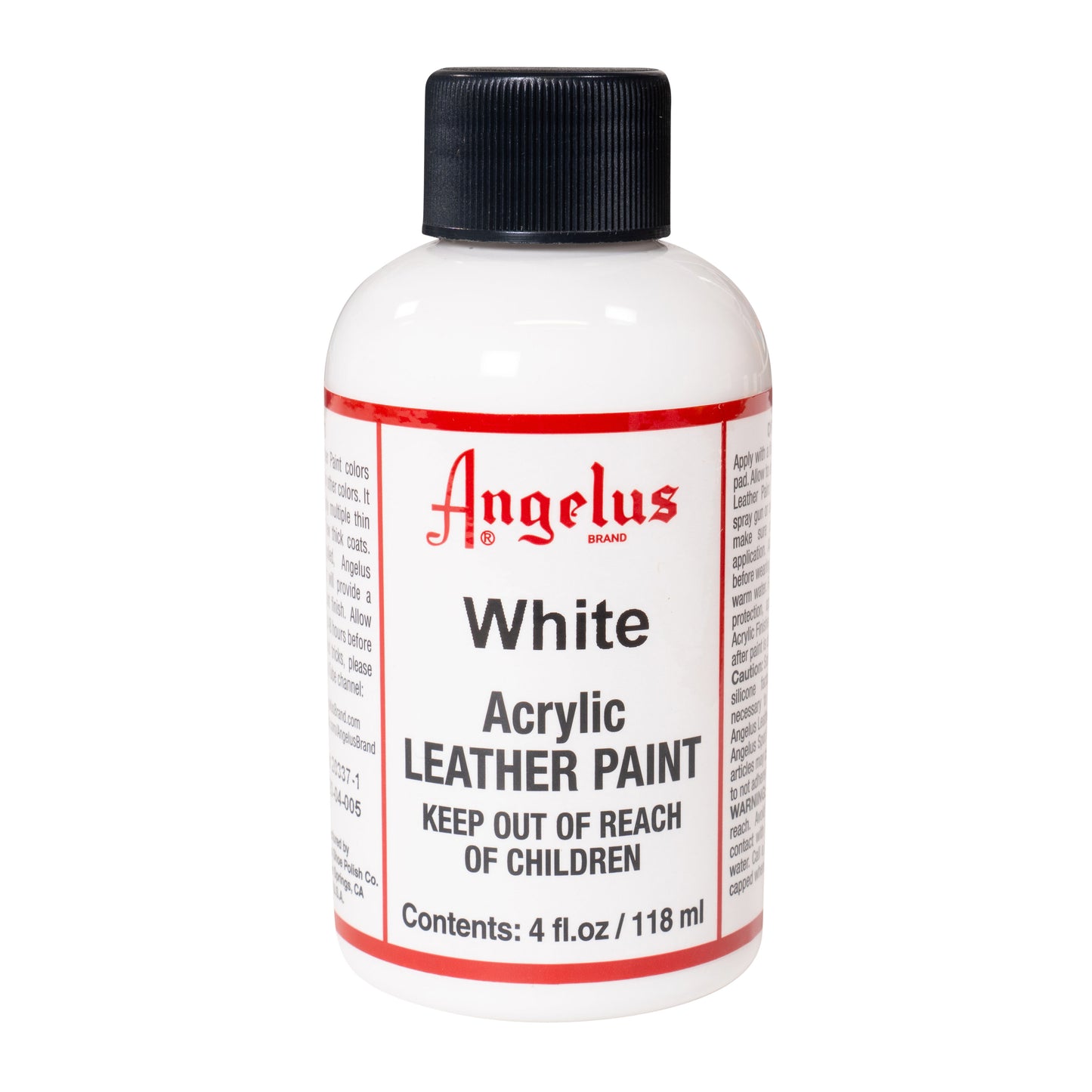 Angelus Leather Paint White -nahkamaali