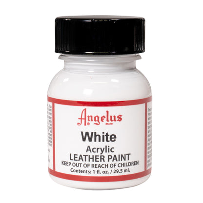 Angelus Leather Paint White -nahkamaali
