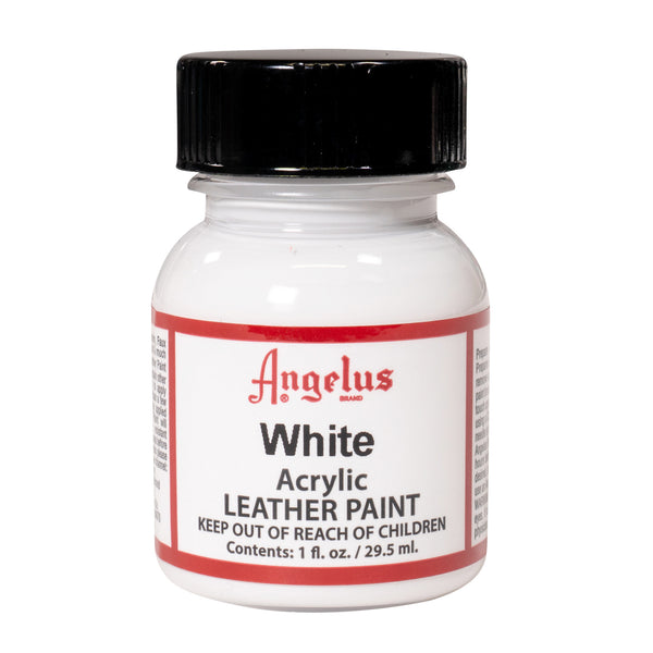 Angelus Leather Paint White -nahkamaali