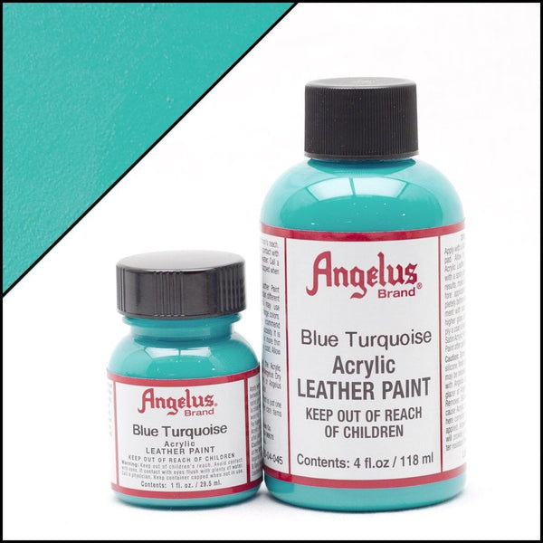 Angelus Leather Paint Blue Turquoise -nahkamaali