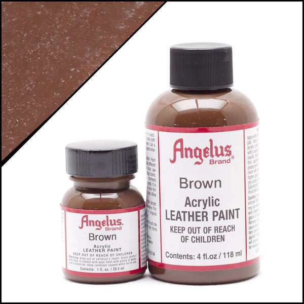 Angelus Leather Paint Brown -nahkamaali