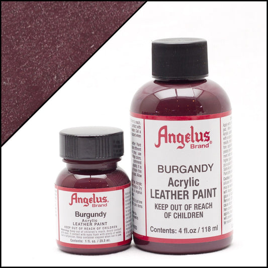 Angelus Leather Paint Burgundy Red -nahkamaali