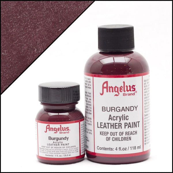 Angelus Leather Paint Burgundy Red -nahkamaali