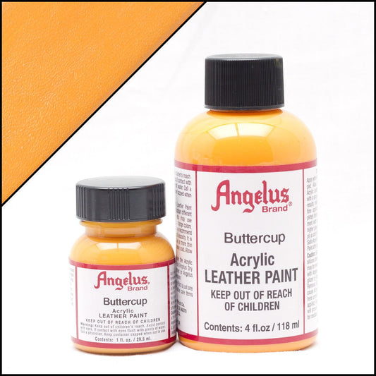 Angelus Leather Paint Buttercup -nahkamaali