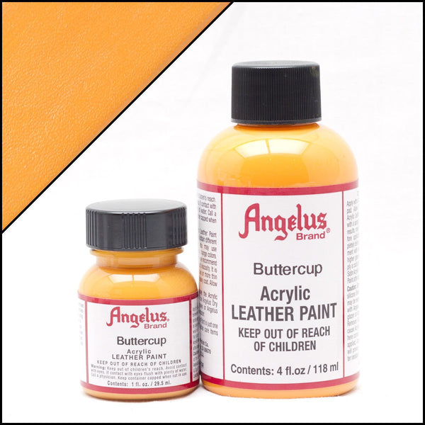 Angelus Leather Paint Buttercup -nahkamaali