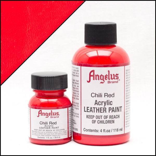 Angelus Leather Paint Chili Red -nahkamaali