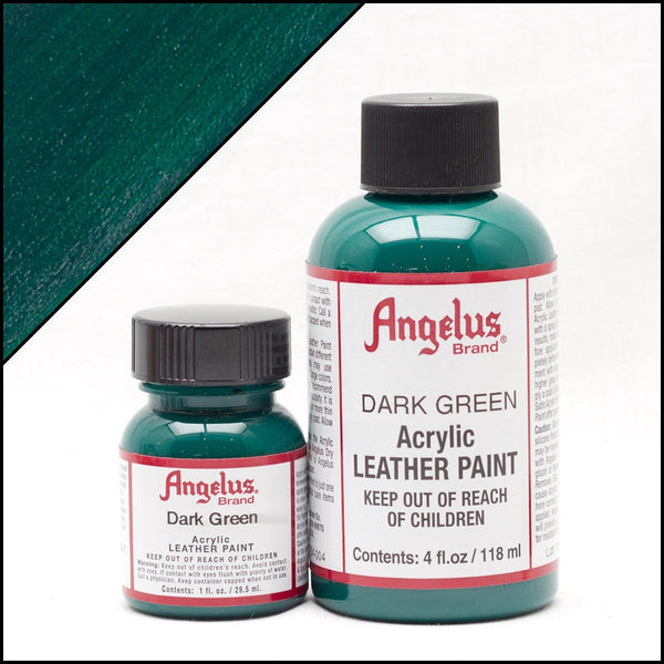 Angelus Leather Paint Dark Green -nahkamaali