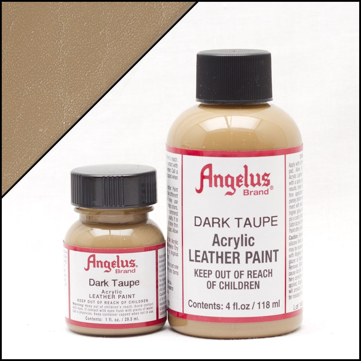 Angelus Leather Paint Dark Taupe -nahkamaali