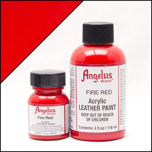 Angelus Leather Paint Fire Red -nahkamaali