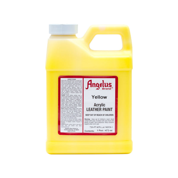 Angelus Leather Paint Yellow -nahkamaali