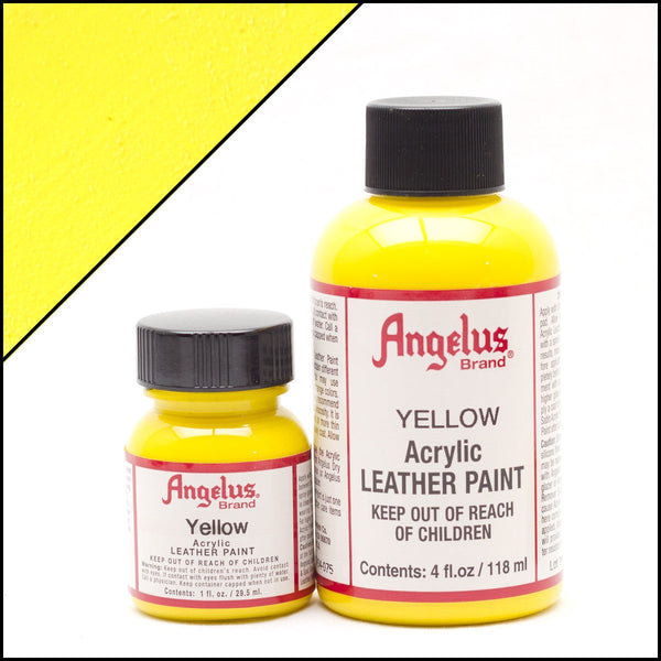 Angelus Leather Paint Yellow -nahkamaali