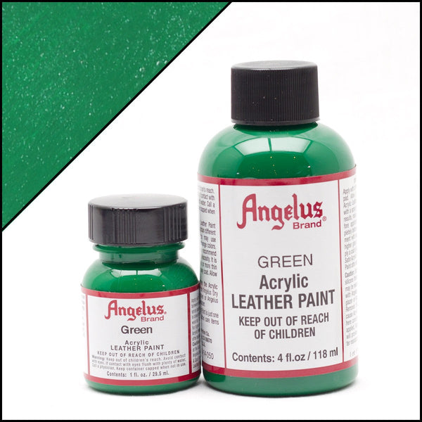 Angelus Leather Paint Green -nahkamaali