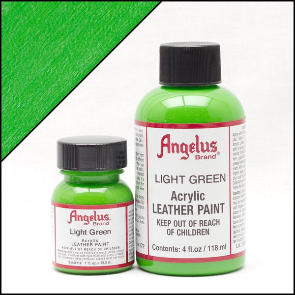 Angelus Leather Paint Light Green -nahkamaali
