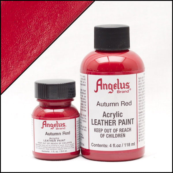Angelus Leather Paint Autumn Red -nahkamaali