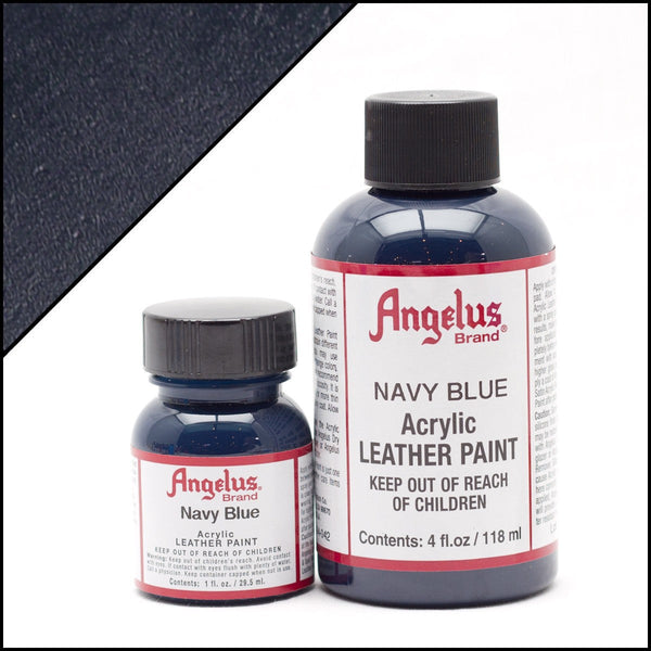 Angelus Leather Paint Navy Blue -nahkamaali