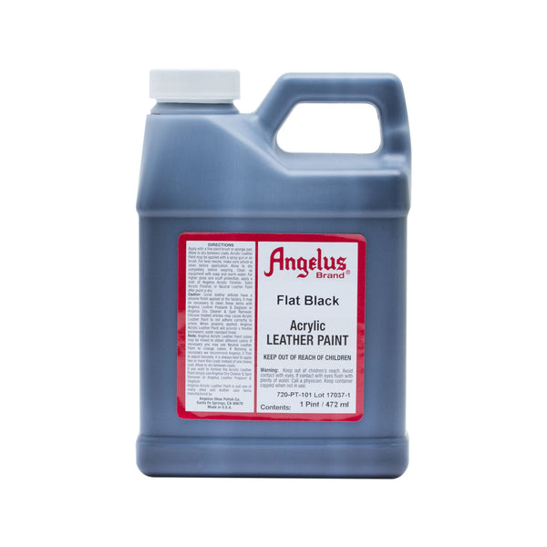 Angelus Leather Paint Flat Black -nahkamaali