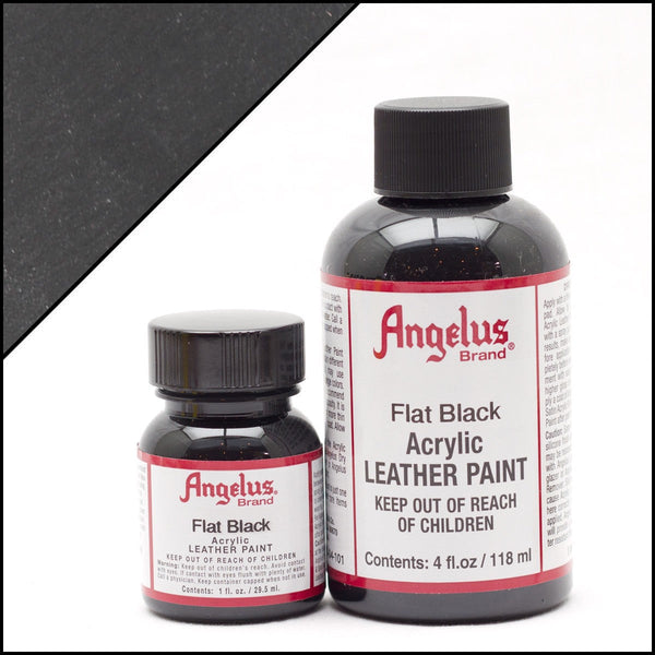 Angelus Leather Paint Flat Black -nahkamaali