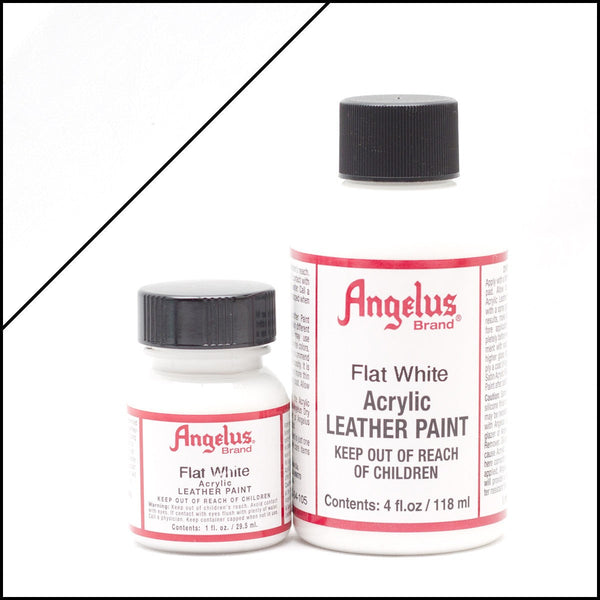 Angelus Leather Paint Flat White -nahkamaali