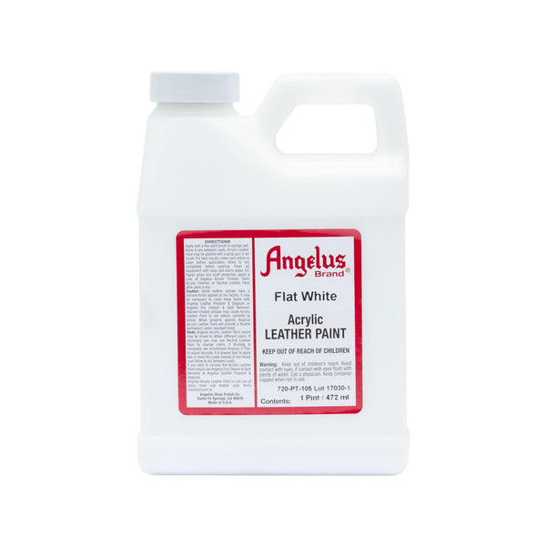 Angelus Leather Paint Flat White -nahkamaali