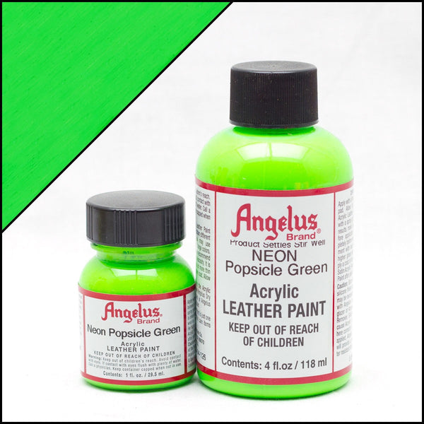 Angelus Leather Paint Popsicle Green -nahkamaali