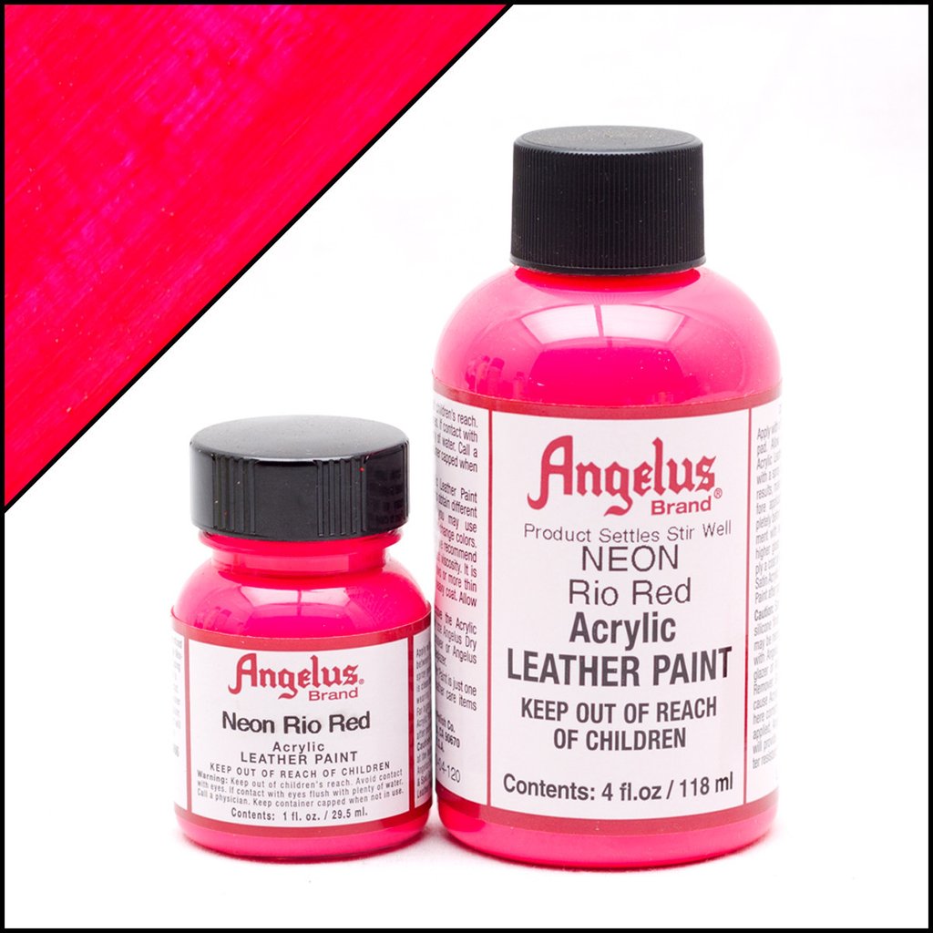 Angelus Leather Paint Rio Red -nahkamaali