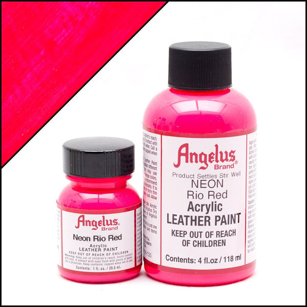 Angelus Leather Paint Rio Red -nahkamaali