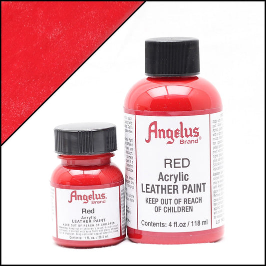 Angelus Leather Paint Red -nahkamaali