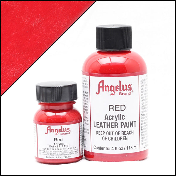 Angelus Leather Paint Red -nahkamaali