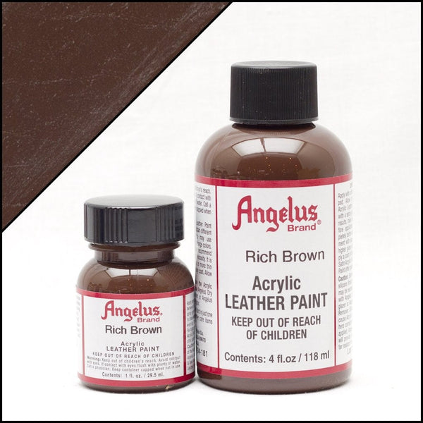 Angelus Leather Paint Rich Brown -nahkamaali